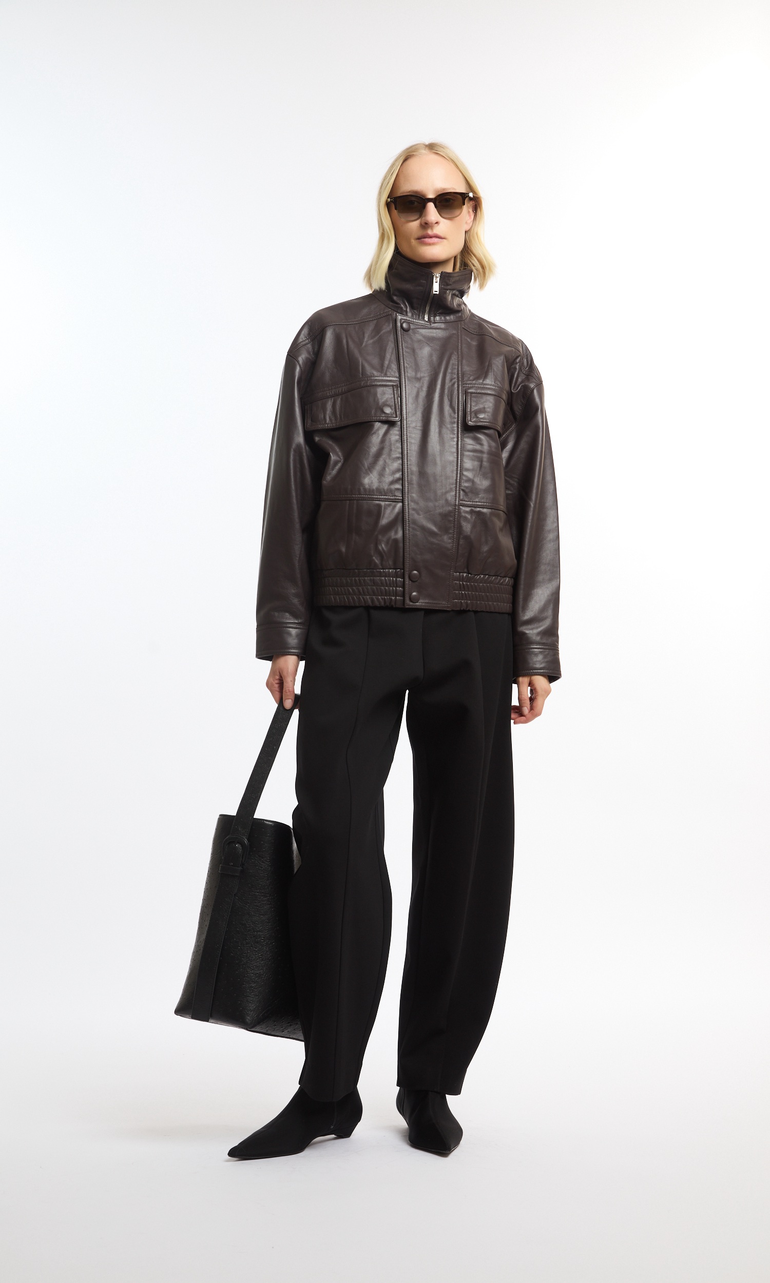 AVENA LEATHER JACKET - Image 9