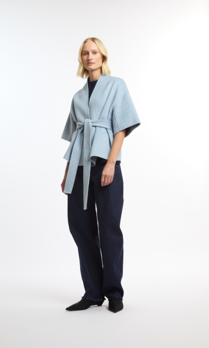 GRETA WOOL CAPE
