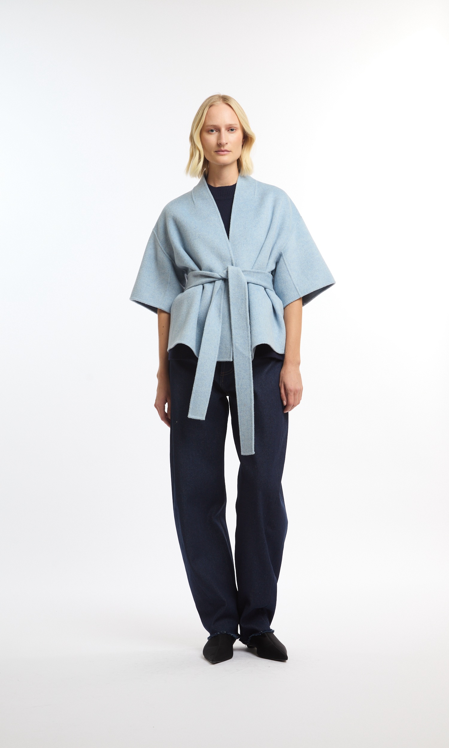 GRETA WOOL CAPE - Image 9