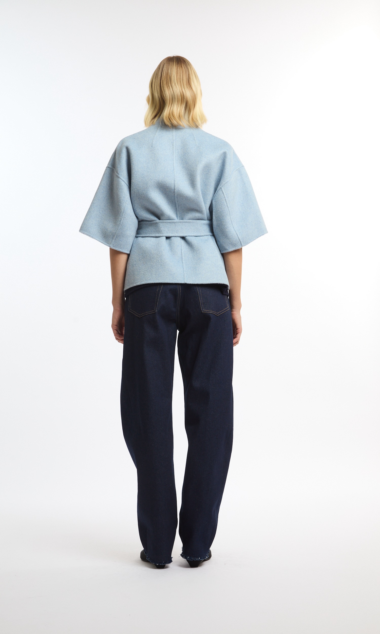 GRETA WOOL CAPE - Image 2