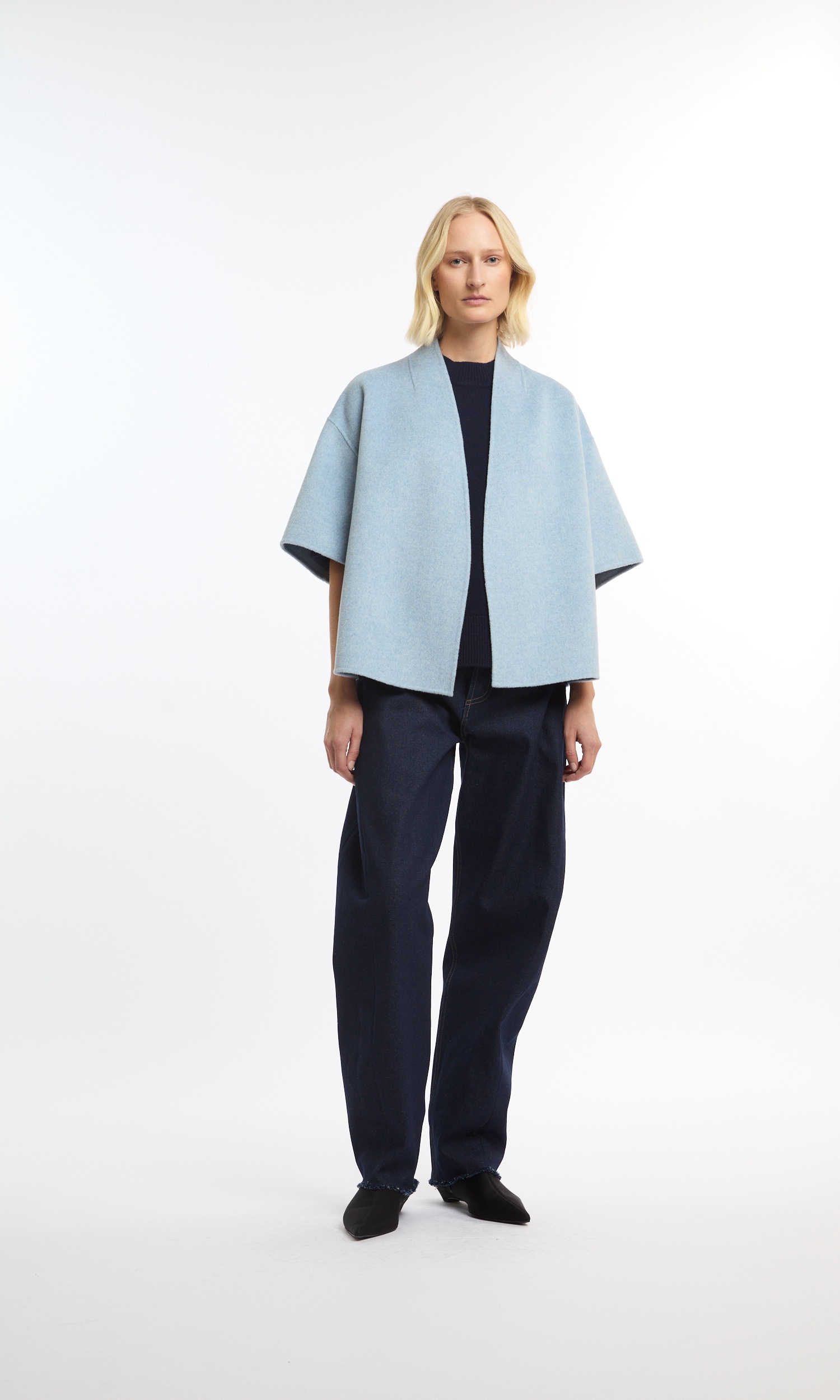 GRETA WOOL CAPE - Image 7